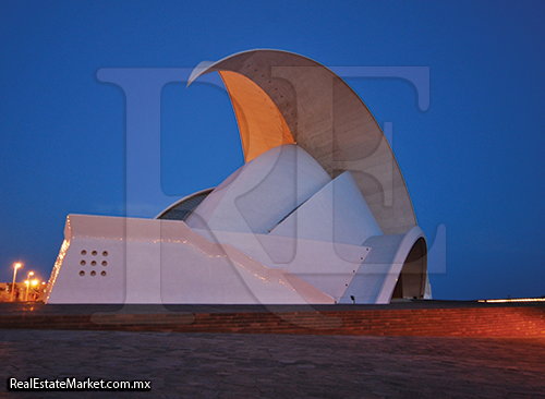 091 auditorio de tenerife blaue stunde